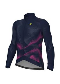 Al&eacute; Al&eacute; Pragma Cosmic L/S Jersey Cycling jersey Men (S, blue)