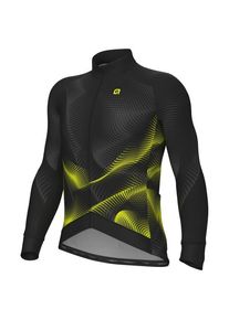 Al&eacute; Al&eacute; Pragma Cosmic L/S Jersey Cycling jersey Men (M, black)