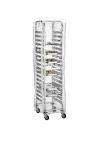 Bartscher Bolsa transparente AGN1800-1/1 | 4 fechos de correr | 630x465x1745(h)mm .