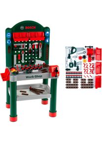 klein , Spielwerkbank &raquo;BOSCH-Work-Shop&laquo; Made in Germany , bunt