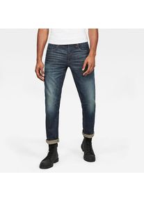 G-Star Raw G-STAR, Damen, Regular-fit-Jeans &raquo;3301 Straight Tapered&laquo;, antic nile, L&auml;nge 30, 32 -L&auml;nge 30, antic nile, Five-Pocket-Design und Button-fly