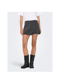 Only , Hosenrock »ONLMIST-YASMINE WRAP SKORT TLR NOOS« , Dark Grey Melange , 36 , 36 , Kurzer Hosenrock von Only
