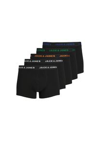 Jack & Jones Jack & Jones , Trunk »JACBLACK – Formschlüssige Boxershorts mit elastischem Bund« Packung, 5 Stk. tlg., unifarben, casual, körpernah, Jersey ,...