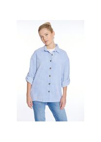 Haily's HaILY’S , Longbluse »LS P BL Ro44bina« , blue , XXL , XXL , Bluse von HaILY’S in bester Marken-Qualität
