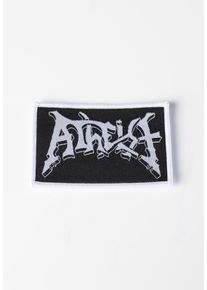 Atheist - Logo - Naszywka - czarny - Onesize - 100% poliestru
