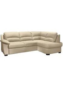 Mid.you Ecksofa , Beige , Textil , Ottomane rechts, L-Form , 240x45x165 cm , Made in Eu , Wohnzimmer, Sofas & Couches, Wohnlandschaften, Ecksofas