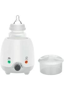 My Baby Lou Babykostwärmer , Grau, Weiß , Metall, Kunststoff , 16 cm , für alle Flaschen geeignet, Temperaturregler, Warmhaltefunktion, für Kfz geeignet, Kontrollleuchte , Füttern, Babykostwärmer & Sterilisatoren