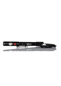 realspace Pro RS PRO LED Pen Torch Black - Rechargeable 375 lm, 164 mm - 2397029