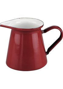Ibili Serviermilchkanne Roja 0,5 Liter Perfekt zum Servieren von Milch oder Sahne, Milchkanne, Rot