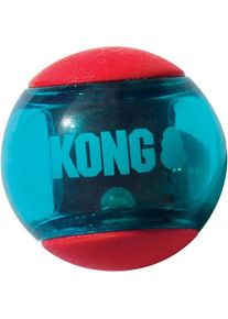 Kong Squeezz Action Red Large, Set 2 Stücke (Apportieren), Hundespielzeug