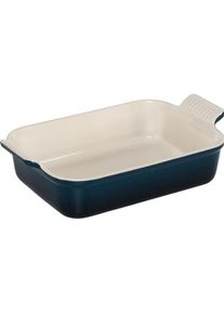 Le Creuset Auflaufform Tradition 26 cm nuit, Auflaufform, Blau