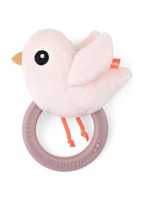 Done by Deer, Babyrassel, Rassel mit Beissring Birdee Rosa