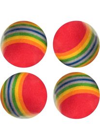 Flamingo Ct Dony Softball Rainbow Diameter 3.5cm (Ballspielzeug Katze), Katzenspielzeug