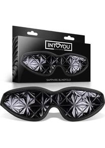 Black Sapphire, Reisezubehör, Sapphire Vegan Leather Sleep Mask, (Schlafmaske)