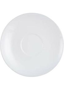 Arcoroc Teller Restaurant Kaffee Glas 6 Stücke, Teller, Weiss