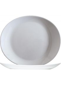 Arcoroc Solutions White Steakplatte rechteckig, - ( Stück), Teller, Weiss