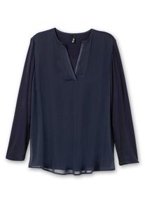 sheego Tunika Ženy tmavomodrá 4XL