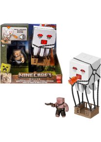 Mattel Actionfigur »Minecraft Ghast mit Feuerattacke« mit Lichteffekten, Geräusche und mehr in bunt