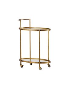 Tchibo - Woood Metall-Push-Trolley - 67x35x86cm - Metall / Glas