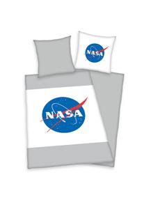 Nasa Wendebettwäsche »Nasa in grau, Größe B/L: 70 cm x 90 cm