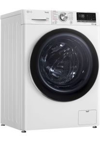 LG Waschtrockner »V7WD96H1A« 9 kg /6 kg 71 dB(A) TurboWash - Waschen in nur 39 Minuten in weiß