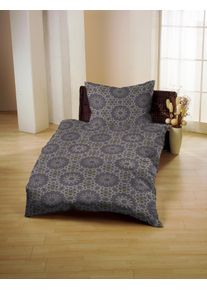 Gerald Wittmann Bettwäsche »Baumwoll-Satin« 2 Stk. tlg. bügelfrei in grau, Größe B/L: 70 cm x 90 cm