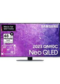 Samsung LED-Fernseher »GQ43QN90CAT« 108 cm/43 Smart-TV Neo Quantum HDR in grau, Größe 43