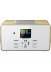Grundig Digitalradio (DAB+) »DTR 6000 X« (Bluetooth WLAN Digitalradio (DAB+) FM-Tuner mit RDS Internetradio 28 W) in weiß