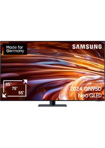 Samsung QLED Mini LED-Fernseher »GQ55QN95DAT« 138 cm/55 ′′ Smart-TV Neural Quantum 4K AI Gen2 Prozessor in schwarz, Größe 55 ′′