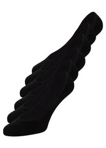 Ysabel Mora Socken 6 Paar in schwarz, Größe 43-46