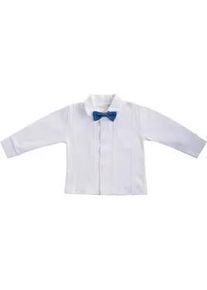 Patinio Festtagsbekleidung , Blau, Weiß , Textil , Gr. 74 , Langarm , Babykleidung, Festliche Babybekleidung