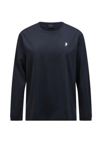 Peak Performance Trail L/S Longsleeve Men (XXL, black/blue)