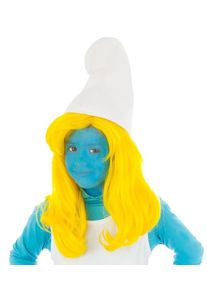 Perruque enfant douce Schtroumpfette