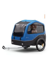 Klarfit Goldie Home, kerékpár utánfutó, 334 l, max. 40 kg, összecsukható, időjárásálló