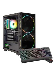 GAMEMAX, Gaming-PC &raquo;Black Hole 7638 Intel Core i7 14700F RTX 5070 32GB DDR4 1TB SSD&laquo; Windows 11, DDR5 RAM, schwarz, Wi-Fi 5, Gigabit Ethernet, 750 