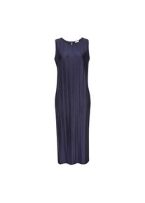 Lascana , Plisseekleid in Midilänge, Trägerkleid, Sommerkleid , navy , N-Gr , 44 -N-Gr , 44 , In Midilänge