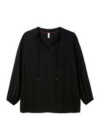 sheego Tunica Femei negru, Mărimea 56