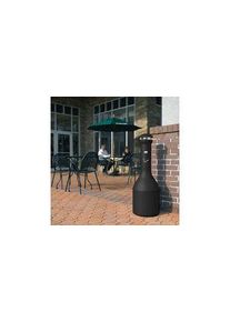 Rubbermaid Commercial Products Rubbermaid Commercial Products Black Stainless Steel Standing Cigarette Bins, 390mm - FG9W3300BLA