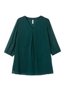sheego Tunika Ženy tmavozelená S-M