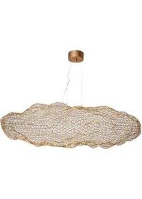 By Rydéns Led-Hängeleuchte , Goldfarben , Metall , 50x157x115 cm , höhenverstellbar , Lampen & Leuchten, Leuchtenserien