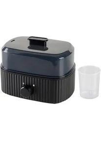 Homeware Profession. Eierkocher , Schwarz , Metall, Kunststoff , 16.1x15.3x19.6 cm , RoHS, Lfgb, Ce , Summersignal, herausnehmbarer Eierbecher , Küchengeräte, Sonstige Küchengeräte