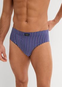 bonprix Slipy maxi z bawełną (zestaw 4 szt.), niebieski, 6 (L)