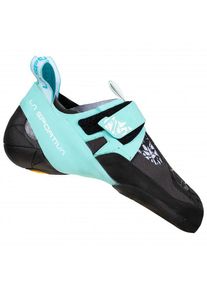 La Sportiva Women's Skwama Vegan Climbing shoes Women (37,5, turquoise)