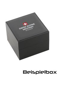 Swiss Alpine Military, Armbanduhr, 7078.9535, Blau, (Chronograph, 45 mm)