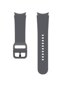 Samsung Sportarmband (20 mm, Fluoroelastomer), Uhrenarmband, Grau