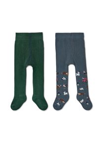 Tchibo - 2 Kleinkind-Strumpfhosen - Baby - Gr. 74/80 - blau
