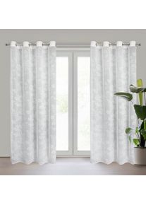 ArtFir Záclona POLY K | biela 140 x 250 cm