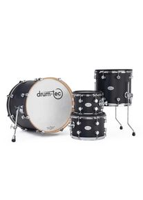 drum-tec pro 3 Shell Set Studio (carbon) with 20" BD & 14" FT