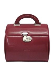 Windrose Merino Schmuckkasten 22.5 cm rot