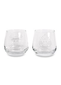 One Piece - Luffy & Ace Glasses 2-Piece Set